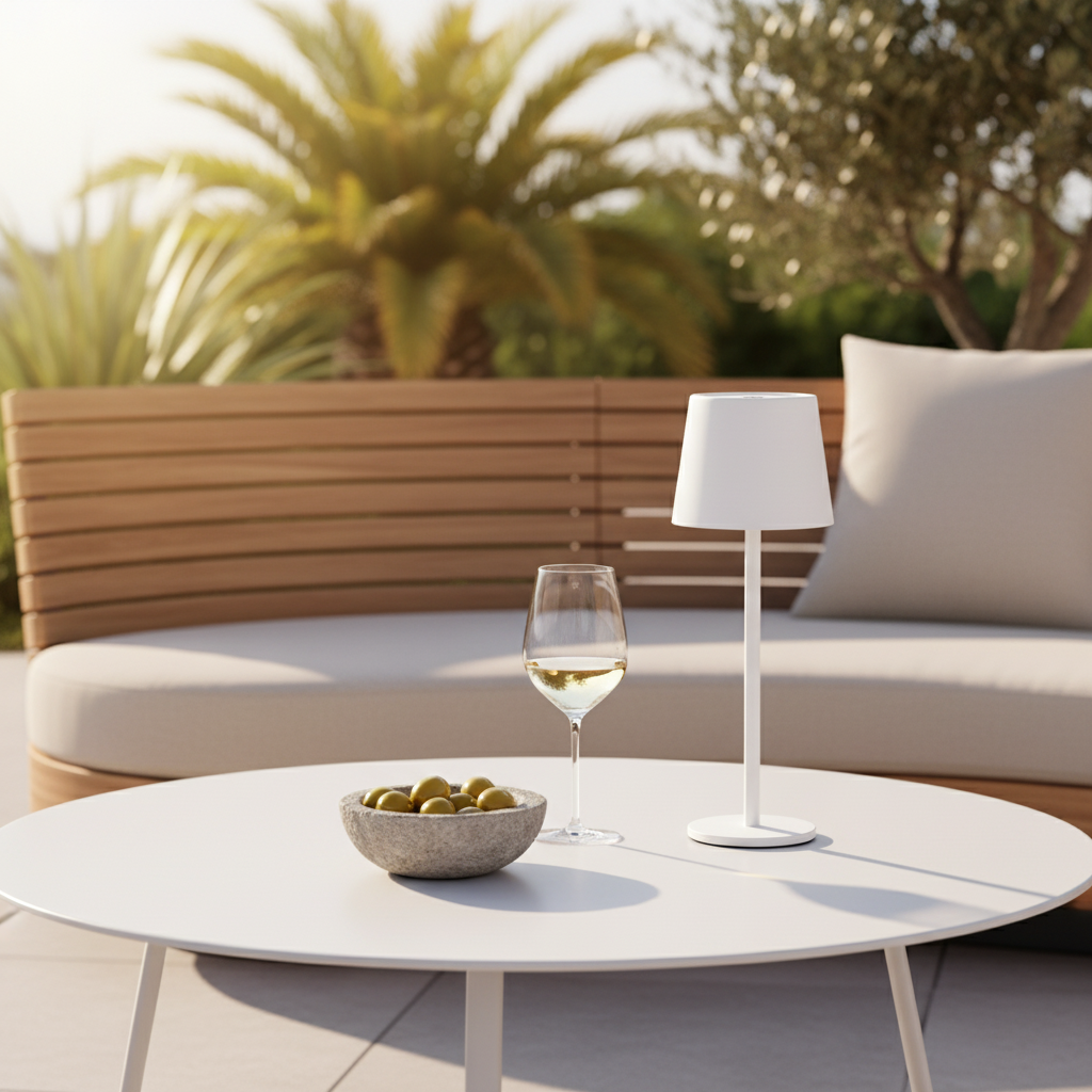 Homey Lumi I Kabellose Tischleuchte